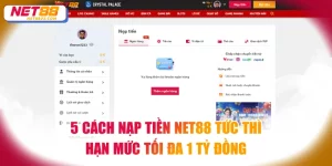 Nạp tiền NET88