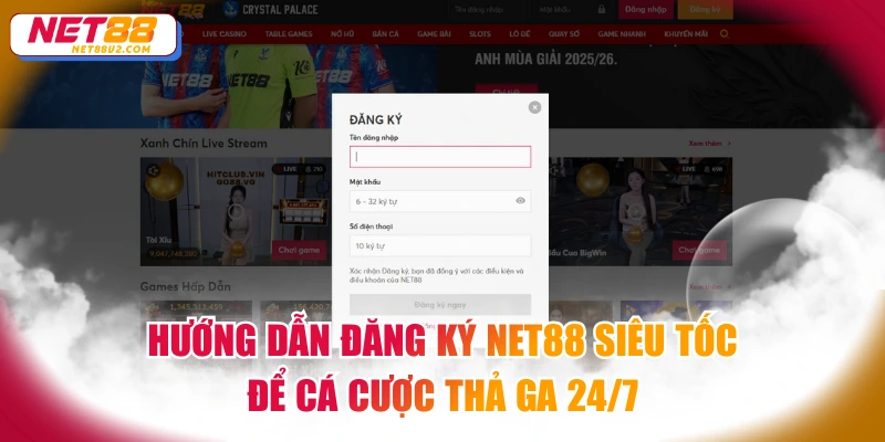 Đăng ký NET88